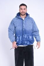 Curva C001 CAMPERA JEAN FRIZADA DEGRADADO BLUE - Imagen 4