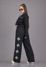 153 WIDE LEG LOGO ESTAMP - Imagen 5