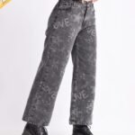 138 WIDE LEG DENIM NEGRO GRIS LASER FIGURAS