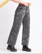 138 WIDE LEG DENIM NEGRO GRIS LASER FIGURAS