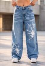 150 WIDE LEG ARAÑA ESTAMP - Imagen 3