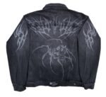 Curva C011 CAMPERA NEGRA GRIS TRIVAL SPIDER