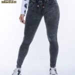 CURVA ART. 217G SKINNY DENIM CALZA EFECTO PUSH UP