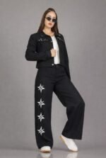 153 WIDE LEG LOGO ESTAMP - Imagen 4