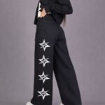 153 WIDE LEG LOGO ESTAMP