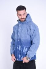 Curva C001 CAMPERA JEAN FRIZADA DEGRADADO BLUE - Imagen 2