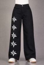 153 WIDE LEG LOGO ESTAMP - Imagen 2
