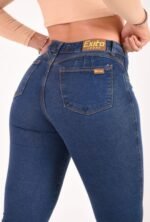 201L SKINNY DENIM AZUL LISO - Imagen 3