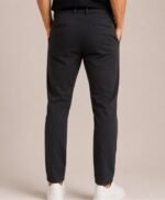 900N CORTE CHINO GABARDINA NEGRA - Imagen 3