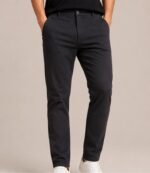 900N CORTE CHINO GABARDINA NEGRA - Imagen 2