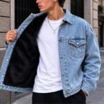 CURVA C012 CAMPERA CELESTE NEVADA FRIZADO