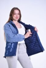 Curva C001 CAMPERA JEAN FRIZADA DEGRADADO BLUE - Imagen 5