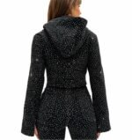 SBL2278NEGRO CAMPERA NEGRA CON BRILLOS - Imagen 3