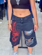 Curva 714 BERMUDA SKULL RED