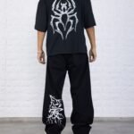 CURVA B222 WIDE LEG NOCTURNE TRIVAL ESTAMPADO