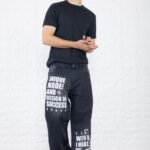 B224 BAGGY URBAN BLACK ESTAMPADO