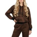 B02 BUZO DARLON FRIZADO CHOCOLATE - Imagen 5