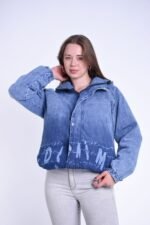 Curva C001 CAMPERA JEAN FRIZADA DEGRADADO BLUE - Imagen 3