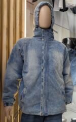 C002 OXIDO CAMPERA JEANS FORRADA RIGIDA