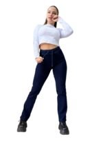 Curva 218A SKINNY CALZA AZUL