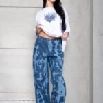 137 WIDE LEG DENIM OCEANO BLUE