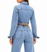 SBL2283 AZUL CAMPERA NEVADA CON BRILLOS - Imagen 2