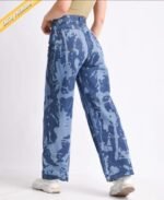 137 WIDE LEG DENIM OCEANO BLUE - Imagen 4