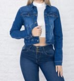 008A CAMPERA AZUL ELASTIZADO - Imagen 4