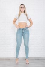 208CT SKINNY DENIM CELESTE OXIDO 1 BOTON