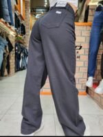 130 WIDE LEG DENIM NEGRO - Imagen 2