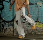 410 BAGGY RIGIDO GRIS CON ROTURAS