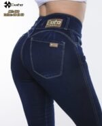 560 SKINNY DENIM AZUL 3 BOTONES LOCALIZADO - Imagen 3