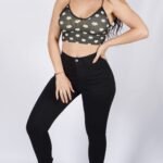 100 SKINNY DENIM NEGRO BASICO