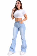 302 OXFORD DENIM CELESTE NEVADO - Imagen 6