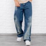 B233 WIDE LEG TRIVAL RUSTY LASER